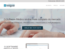 Tablet Screenshot of feegowclinic.com.br